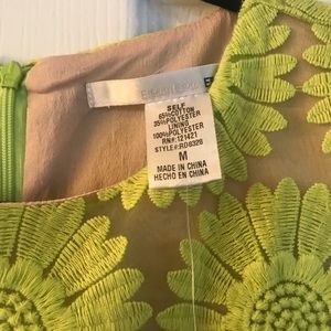 Ellisone Lime Green Dress size Medium